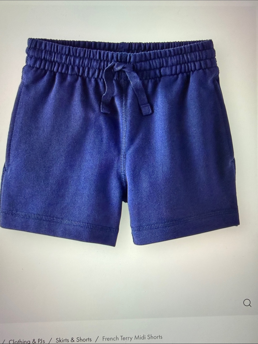 Hanna Andersson Sweat Short in Navy, 8